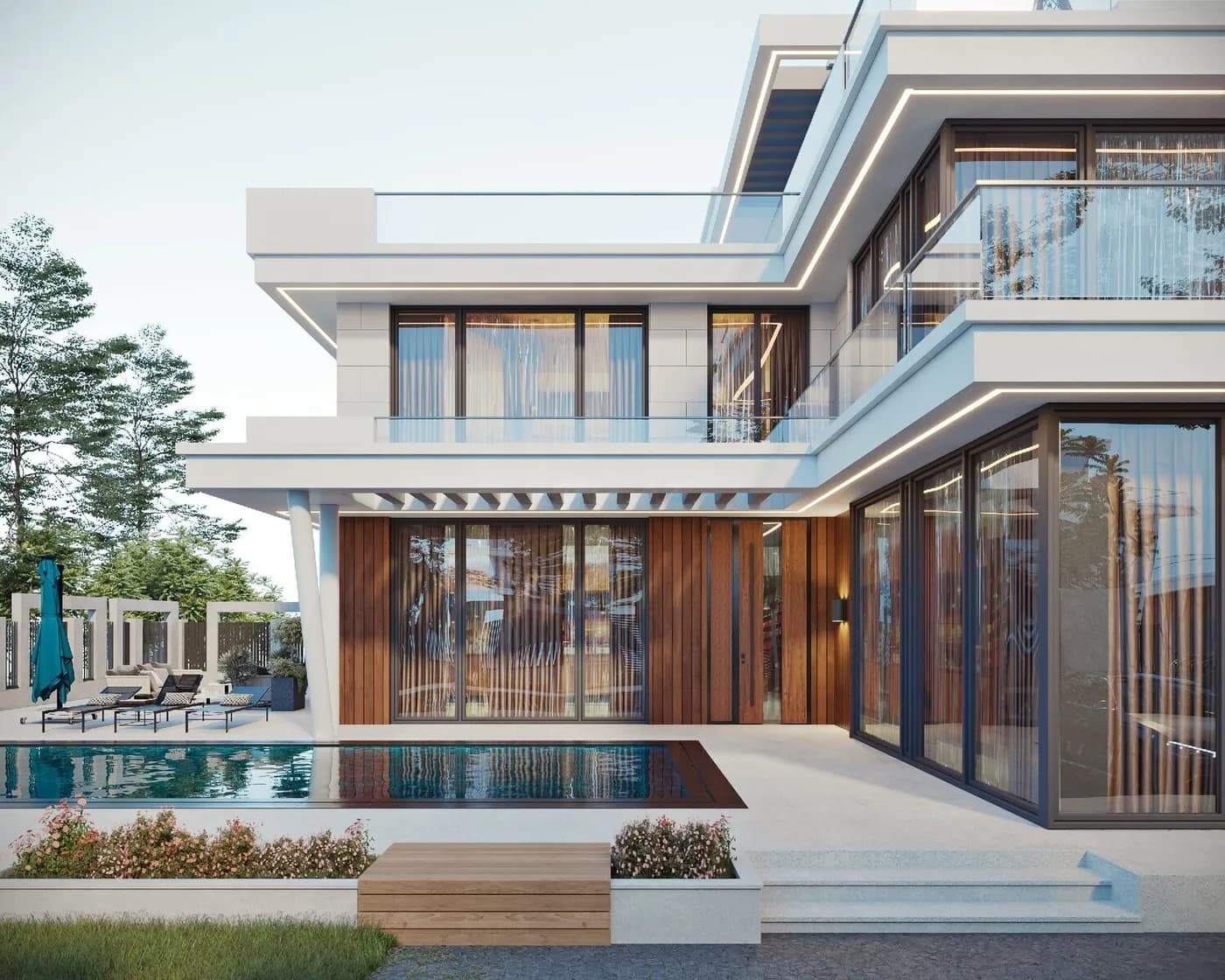 6 otaqlı həyət evi