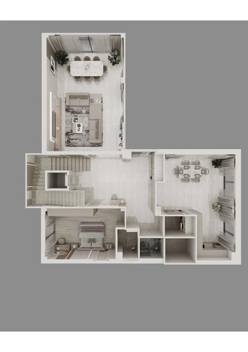6 otaqlı həyət evi